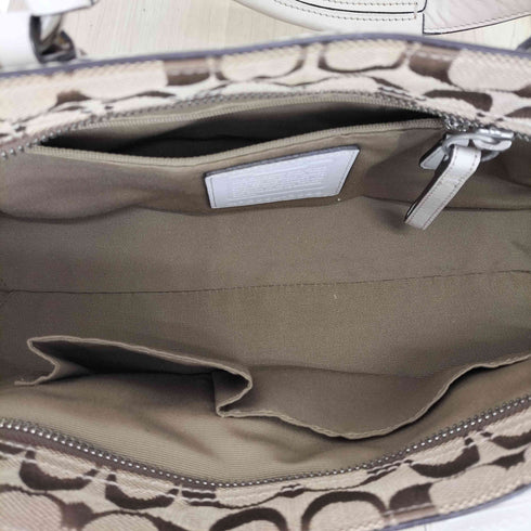 コーチ COACH シグネチャーレザーショルダーバッグ レディース