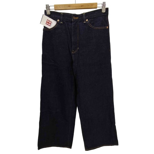 フィグロンドン fig London jeans 002 セルビッジワイドデニム レディース JPN:2