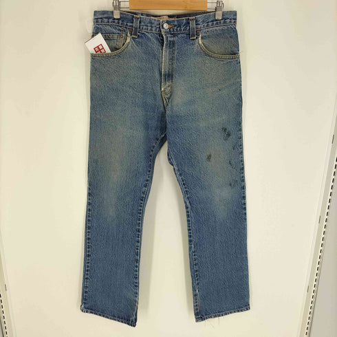 リーバイス Levis 00S メキシコ製 ボタン裏刻印4002 517 BOOTCUT 革パッチ 5ポケット ジップフライ ブーツカット デニム パンツ 2009年製 メンズ W34L32