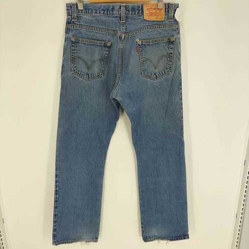 リーバイス Levis 00S メキシコ製 ボタン裏刻印4002 517 BOOTCUT 革パッチ 5ポケット ジップフライ ブーツカット デニム パンツ 2009年製 メンズ W34L32