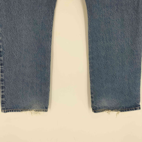 リーバイス Levis 00S メキシコ製 ボタン裏刻印4002 517 BOOTCUT 革パッチ 5ポケット ジップフライ ブーツカット デニム パンツ 2009年製 メンズ W34L32