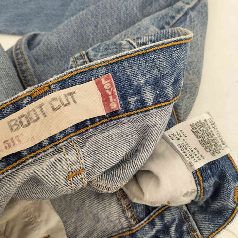 リーバイス Levis 00S メキシコ製 ボタン裏刻印4002 517 BOOTCUT 革パッチ 5ポケット ジップフライ ブーツカット デニム パンツ 2009年製 メンズ W34L32