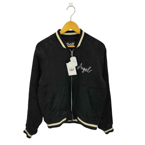 ショット Schott ORIENTAL WORLD TOUR オリエンタルワールドツアー刺繍 サテン スカジャン メンズ M