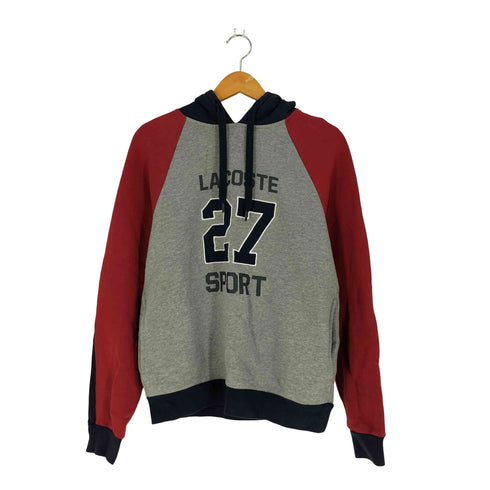 ラコステスポーツ LACOSTE SPORT ベトナム製 フロント ロゴ スウェット パーカー メンズ JPN:3
