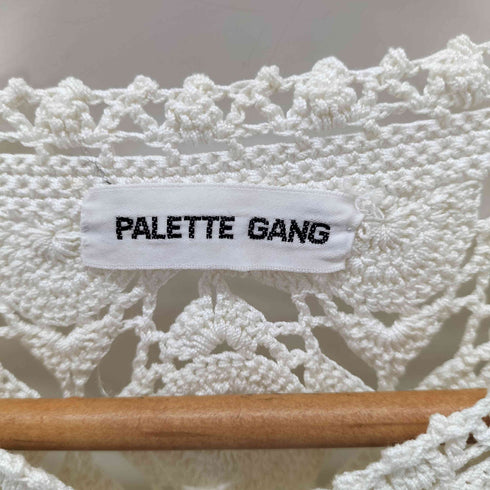 palette gang クロシェ カーディガン レディース