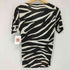 モガ MOGA ゼブラ柄 S/S Vネックカットソー レディース JPN:3