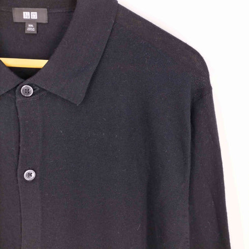 ユニクロ UNIQLO エクストラファインメリノシャツカーディガン メンズ JPN:XXL