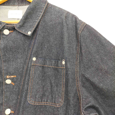 カンファーウッド CAMPHOR WOOD 3pockets wide coverall denim jacket メンズ import:M