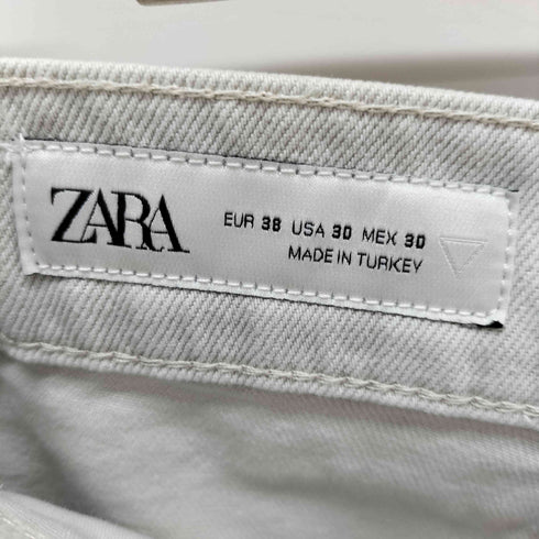 ザラ ZARA デニムペインターショーツ メンズ 38