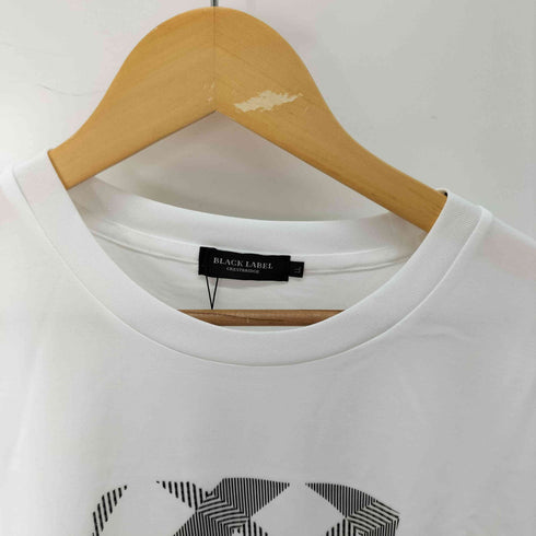 ブラックレーベルクレストブリッジ BLACK LABEL CRESTBRIDGE ポリエステル グラフィック半袖Tシャツ メンズ JPN:XL