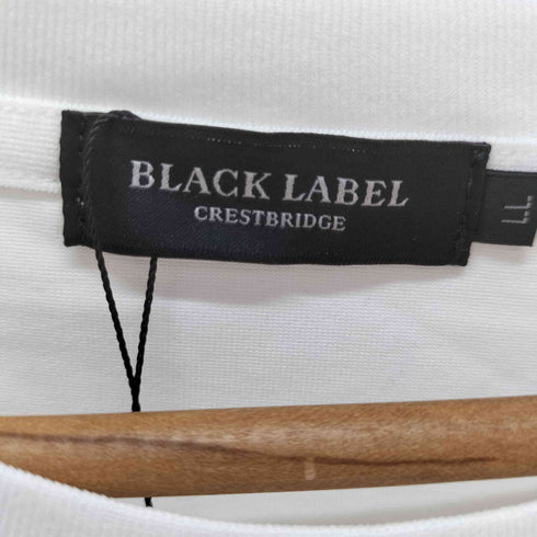 ブラックレーベルクレストブリッジ BLACK LABEL CRESTBRIDGE ポリエステル グラフィック半袖Tシャツ メンズ JPN:XL