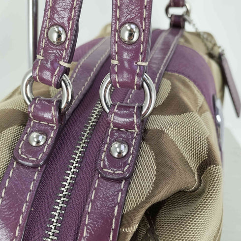 コーチ COACH バッグ シグネチャー キャンバス キャンバス パテントレザー レディース