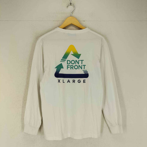 エクストララージ XLARGE DON'T FRONT L/S TEE メンズ S
