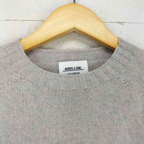 モリスアンドサンズ MORRIS & SONS モックネックウールニット レディース 42