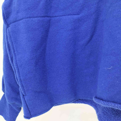 カウラム CAHLUMN ボックスロゴ 切りっぱなし ニット プルオーバーパーカー メンズ import:M