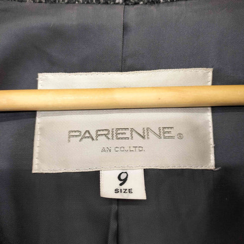 パリエンヌ parienne カシミヤ×アンゴラ レースアップ フォックスファーコート 9号 レディース JPN:9号