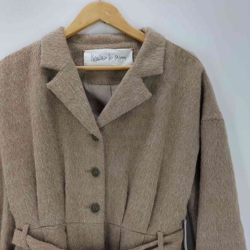 アトリエドゥサボン latelier du savon アルパカシャギー ワンピースコート レディース FREE