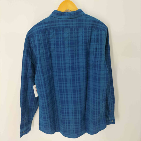 ピーエスポールスミス PS Paul Smith タータンチェック コットン長袖シャツ メンズ JPN:XL