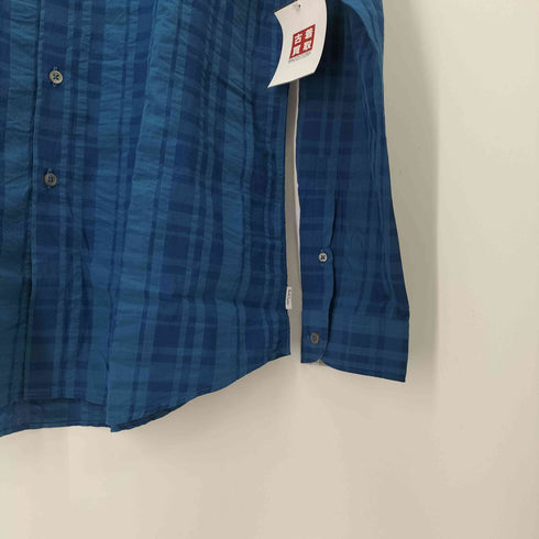 ピーエスポールスミス PS Paul Smith タータンチェック コットン長袖シャツ メンズ JPN:XL