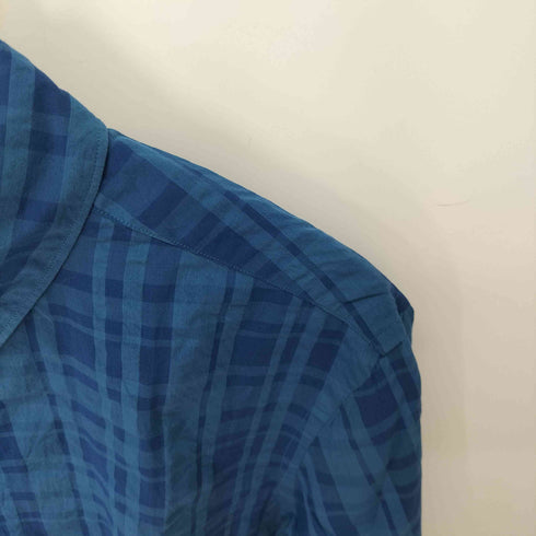 ピーエスポールスミス PS Paul Smith タータンチェック コットン長袖シャツ メンズ JPN:XL