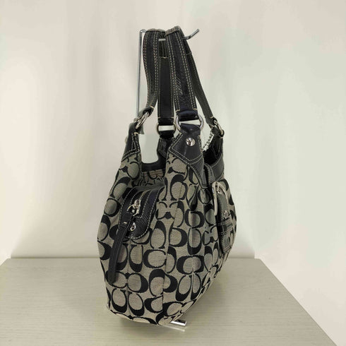 コーチ COACH シグネチャー 2ポケット ハンドバッグ レディース
