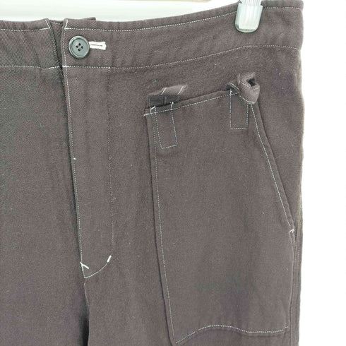 アイエスイッセイミヤケ I.S. ISSEY MIYAKE 90s ウールフロントポケット ベイカーパンツ メンズ JPN:M