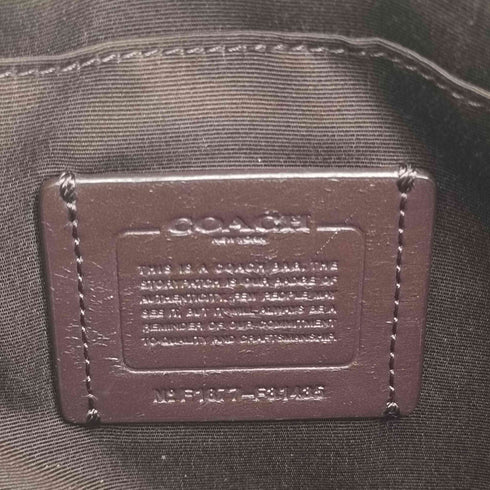 コーチ COACH ショルダーバッグ キャンバス パイソン レディース