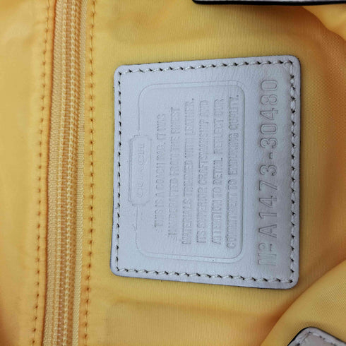 コーチ COACH チェック柄 トートバッグ ナイロン レディース