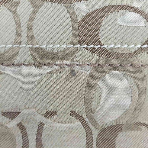コーチ COACH シグネチャー ショルダーバッグ キャンバス レディース
