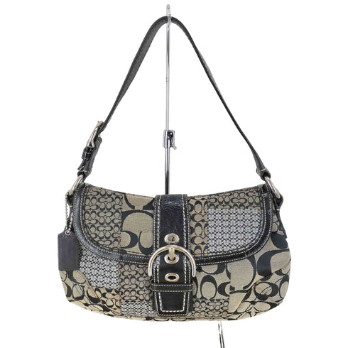 コーチ COACH シグネチャー クレイジーパターン ハンドバッグ レディース