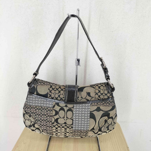 コーチ COACH シグネチャー クレイジーパターン ハンドバッグ レディース