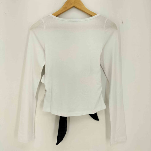 Miseki SEOUL Check tie long sleeve WHITE レディース OS