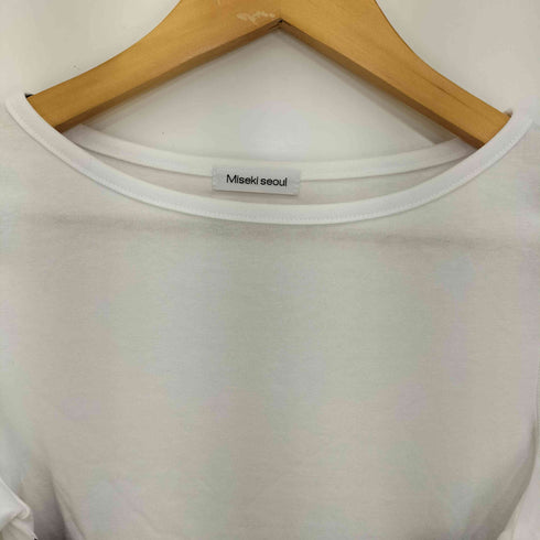 Miseki SEOUL Check tie long sleeve WHITE レディース OS