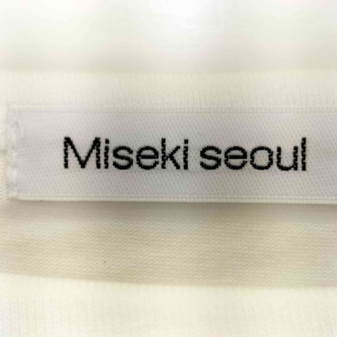 Miseki SEOUL Check tie long sleeve WHITE レディース OS