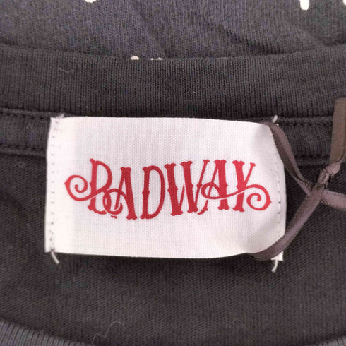 BADWAY Frighting eye grunge TEE メンズ JPN:M