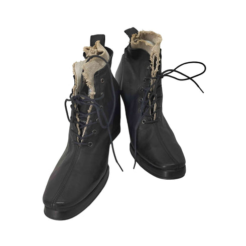 バジュラ bajra レイヤードヒールブーツ レディース JPN:M