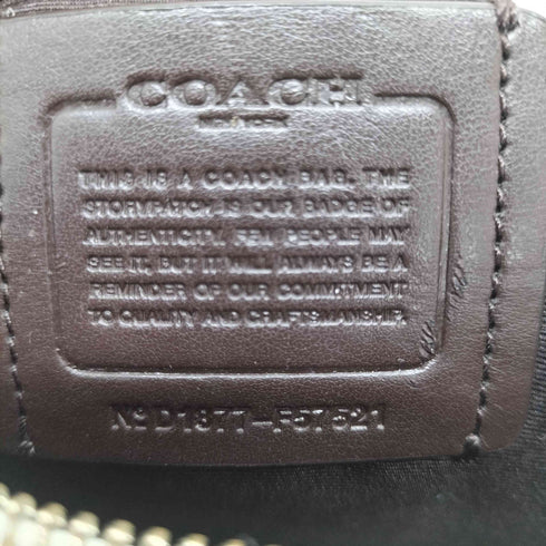 コーチ COACH 2WAY レザー ショルダーバッグ ハンドバッグ レディース
