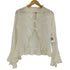 NODRESS Lace belted shirt with flared レディース import:S