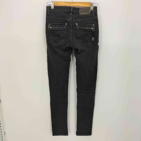 RED PEPPER スタッズ ビーズ スキニージーンズ Y2K レディース 26