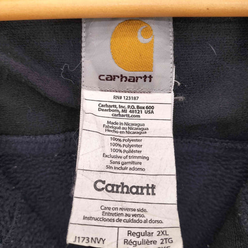 カーハート Carhartt フリースジャケット メンズ 2XL