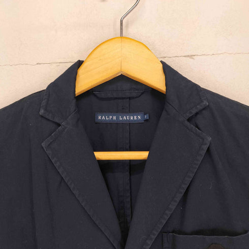 ラルフローレン RALPH LAUREN フロントワッペン2Bテーラードジャケット レディース 160
