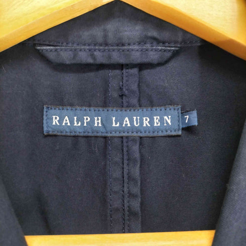 ラルフローレン RALPH LAUREN フロントワッペン2Bテーラードジャケット レディース 160