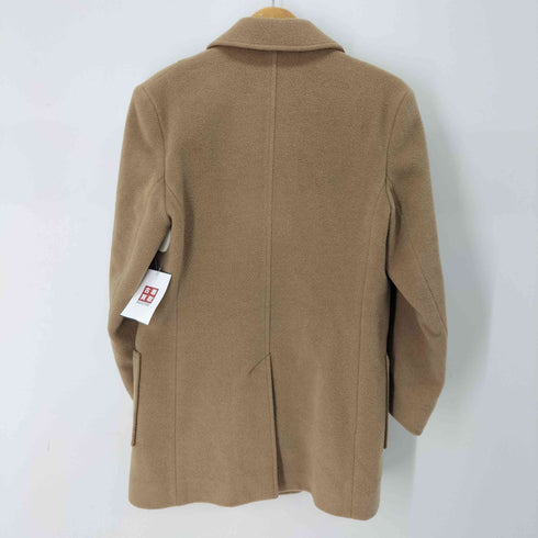 MADE IN ENGLAND カシミヤ混 ダブルテーラードジャケット レディース