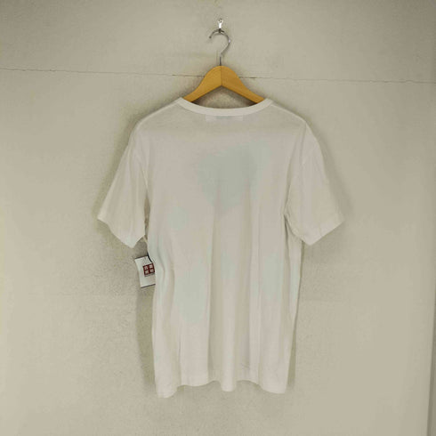 プレイコムデギャルソン PLAY COMME des GARCONS AS2024/7 24SS Unisex T-Shirt Printed Black Heart X Studs White メンズ XL