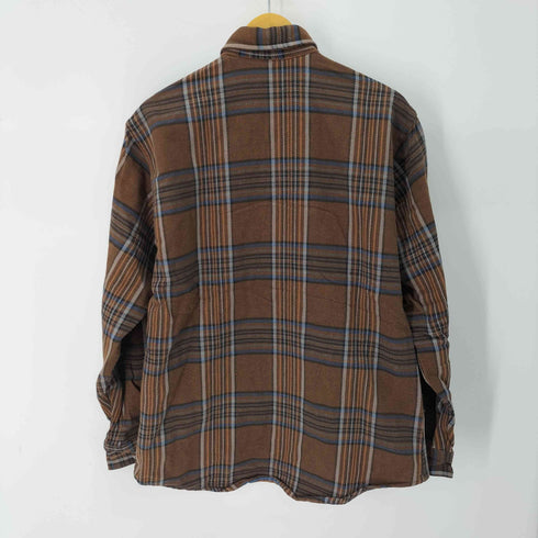 ビッグマック BIG MAC USA製 チェック コットンネルシャツ メンズ import:L