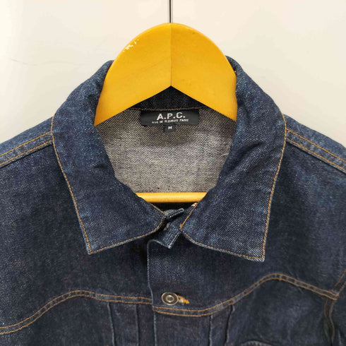 アーペーセー A.P.C. 2nd デニムトラッカージャケット 濃紺 メンズ import:M