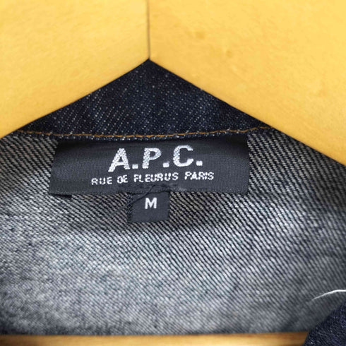 アーペーセー A.P.C. 2nd デニムトラッカージャケット 濃紺 メンズ import:M