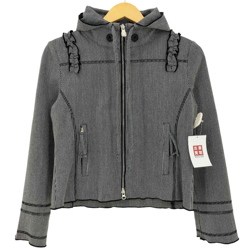 Type Service Ruffle Stitch Hoodie Jacket レディース