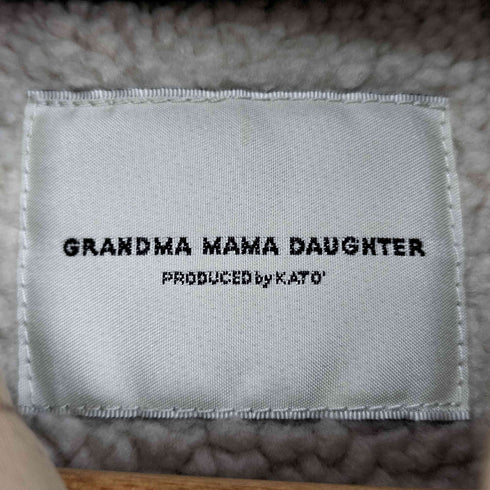 グランドママドーター GRANDMA MAMA DAUGHTER ライナー付き フーデッドコート レディース JPN:1