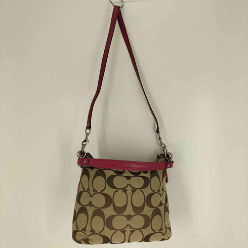 コーチ COACH シグネチャー 2ポケット ショルダーバッグ レディース